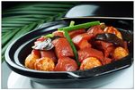 热四季豆烧肉煲