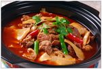 热笋子羊肉煲