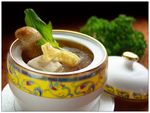 鲜松茸煲土鸡