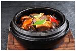 石锅乌参什菌煲