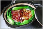 辣味肉粒煲仔饭
