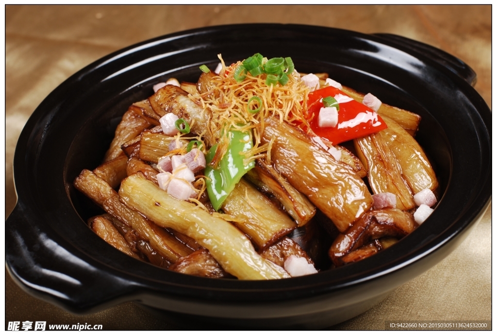 鱼香茄子煲