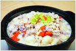 茨实南瓜香芋煲