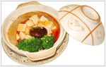 北菇海参豆腐煲