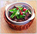 茶树菇煲香干