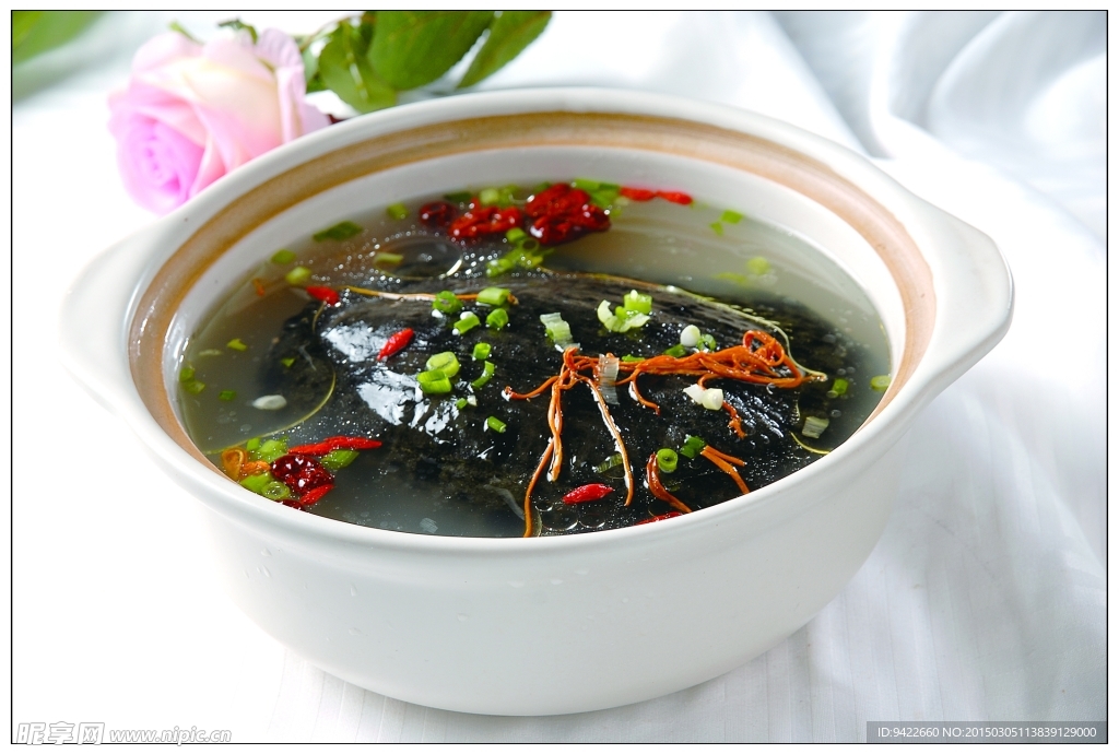 虫草花煲甲鱼