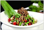 鹅肝豆角煲