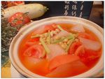番茄萝卜黄豆煲