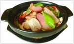 腊味香肝煲