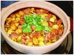 栗子鸡煲