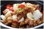 三黄仔鸡煲