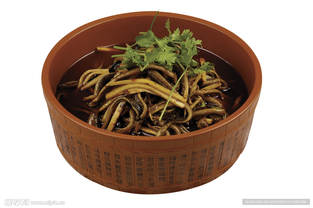 酸辣鳝丝煲