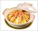 虾枣玉子豆腐煲