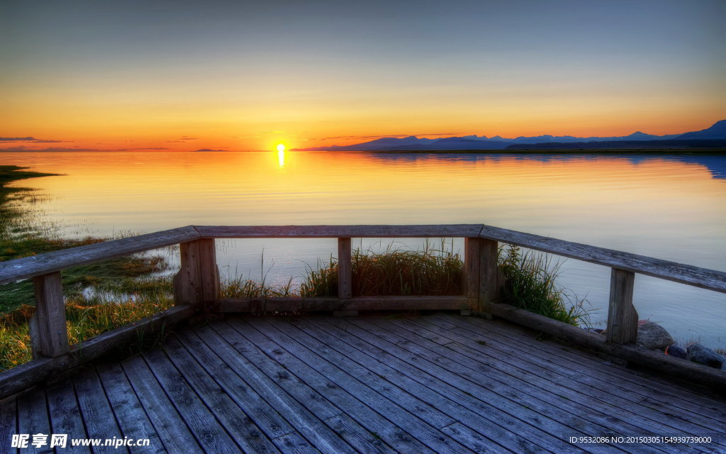 夕阳风景