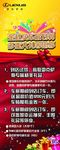 汽车易拉宝