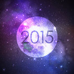 2015星光宇宙背景矢量素材
