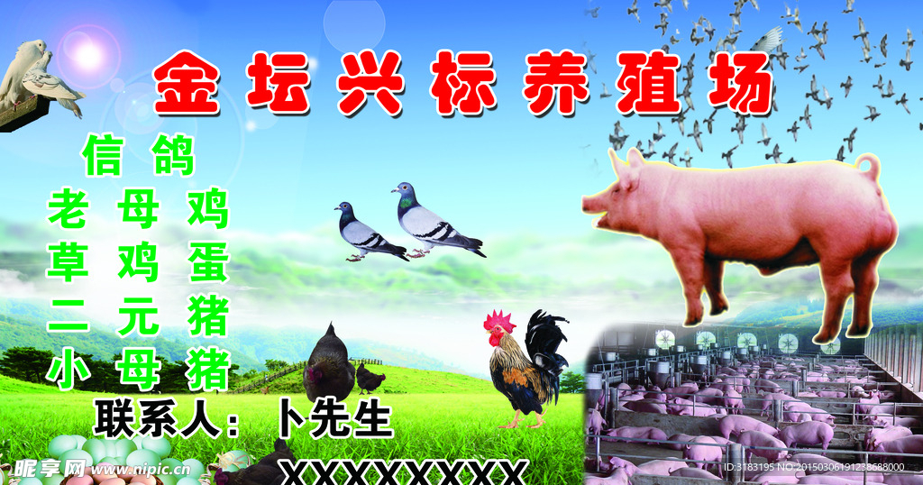养殖户外广告