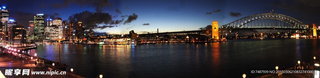 悉尼城市夜景