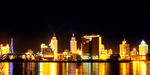 满洲里城市夜景