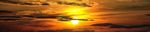 夕阳全景风景