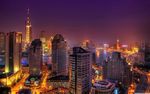 陆家嘴城市夜景