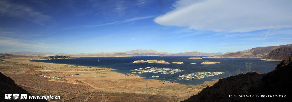 山水全景风景