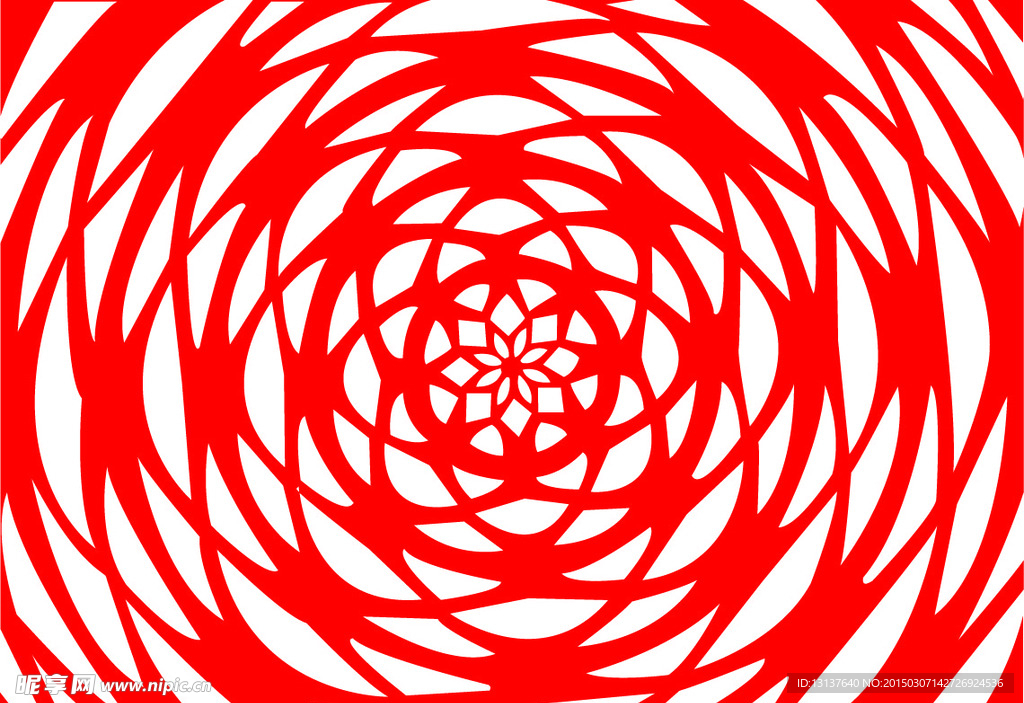 矢量花纹