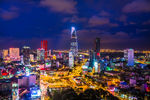 胡志明城市夜景