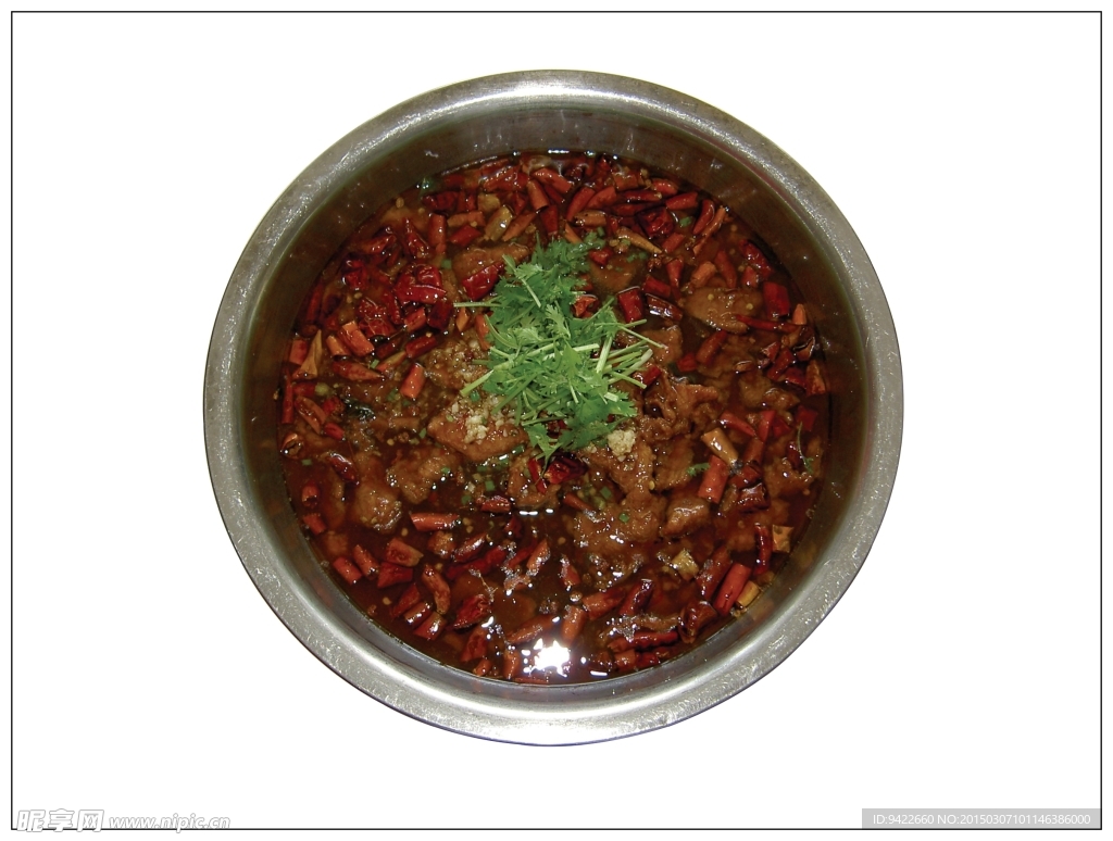 大盆水煮牛肉