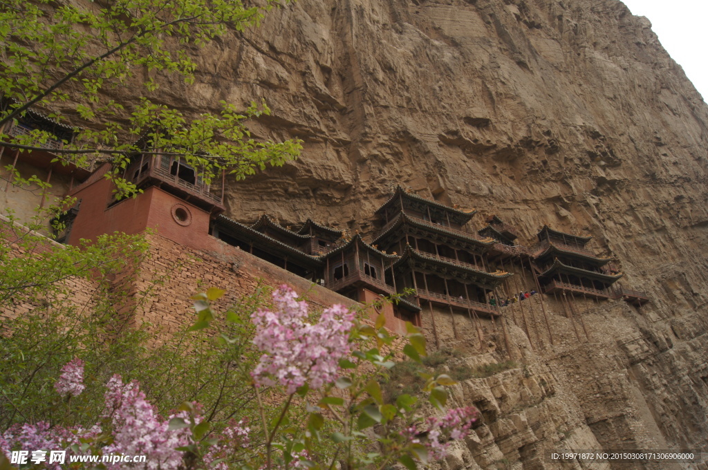 山西大同悬空寺