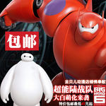 超能陆战队大白公仔海报设计