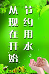 校园节约用水标语图版