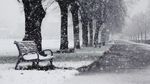 街道雪景