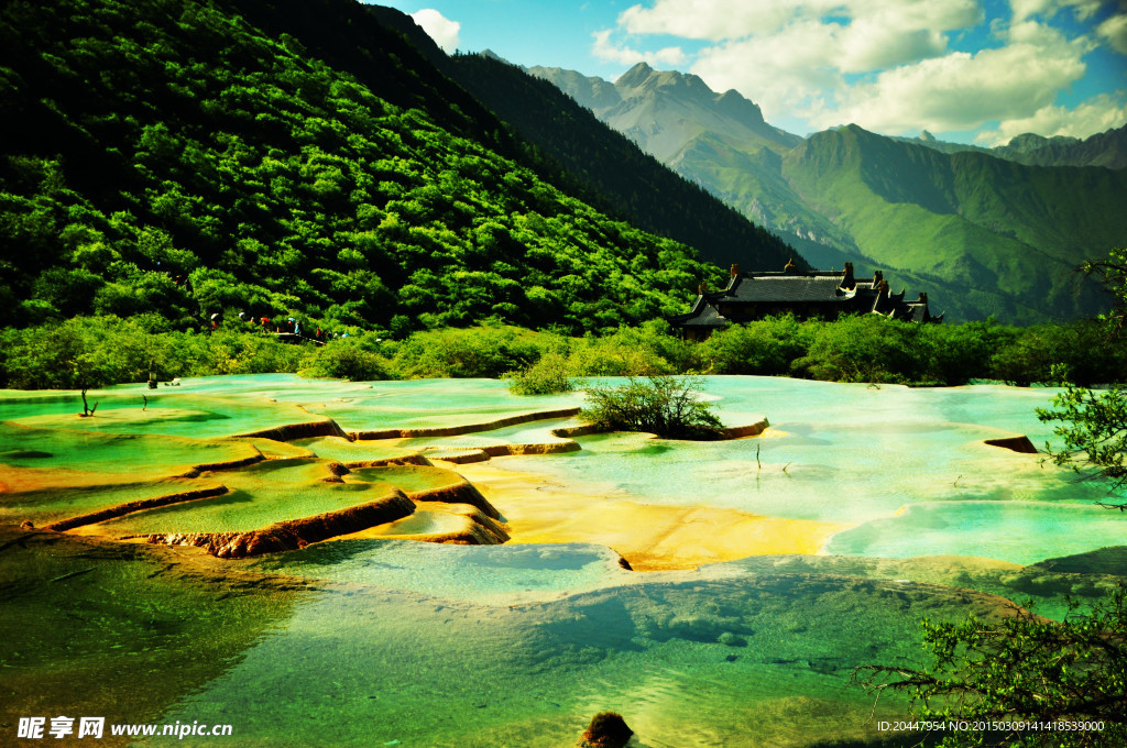 黄龙美景