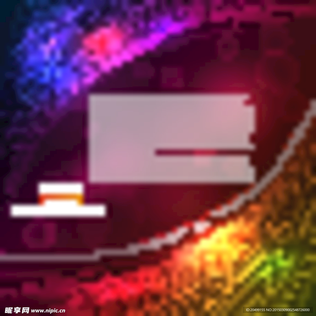 炫彩炫光光效曲线弧线矢量
