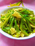 金针菜炒蛋
