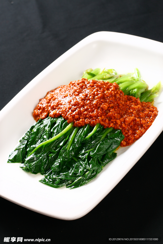 肉酱菠菜