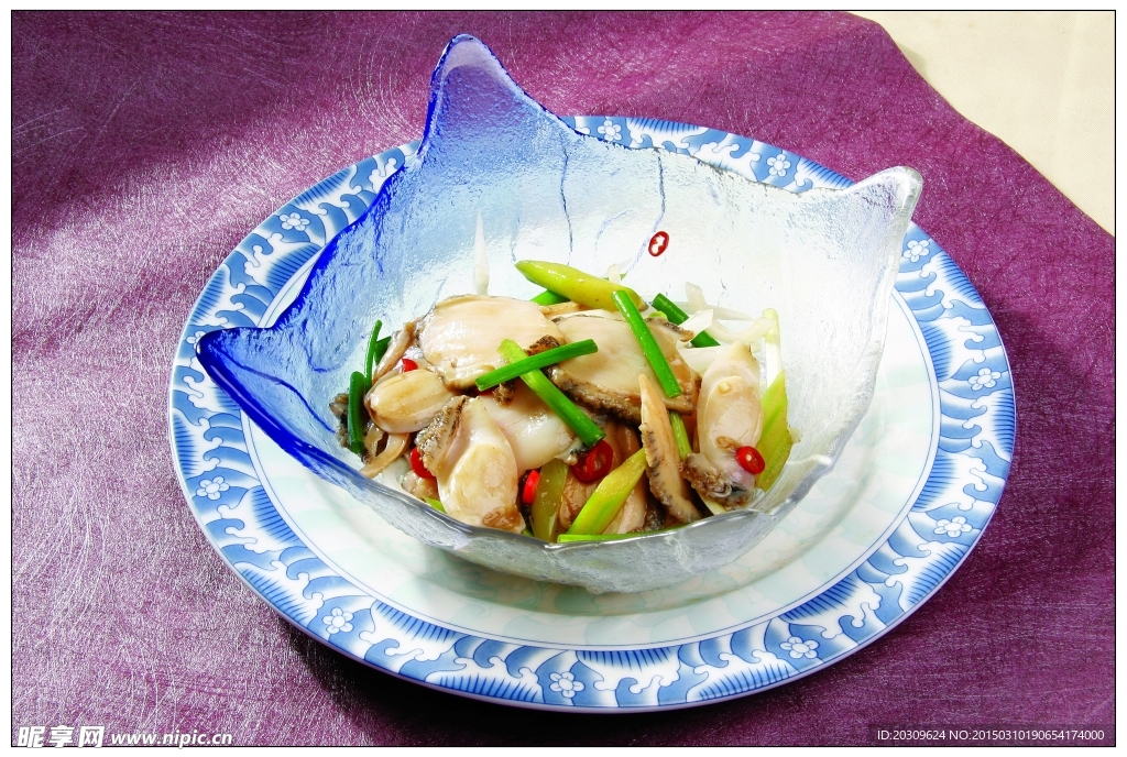 橄榄油拌鲍鱼仔