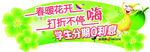春季异形吊旗