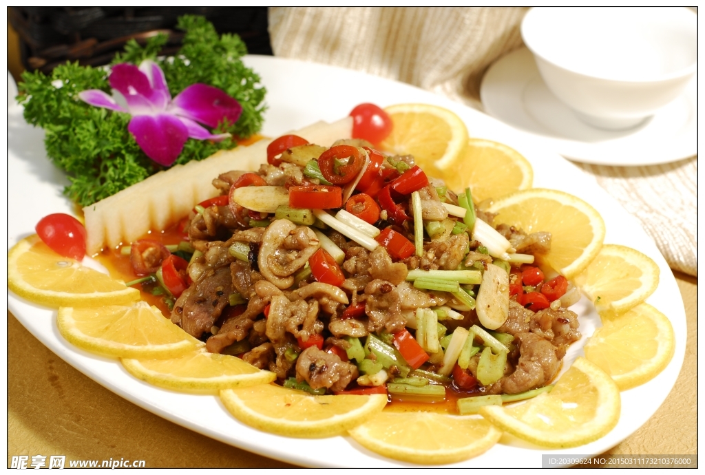 小炒鲜鸭片