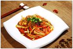 泡菜炒鸭丝