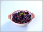 小钵豆豉蒸腊鸭