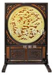 浮雕玉石工艺雕刻背景墙石材玉雕