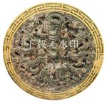 浮雕玉石工艺雕刻背景墙石材玉雕