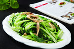 青菜炒豆筋