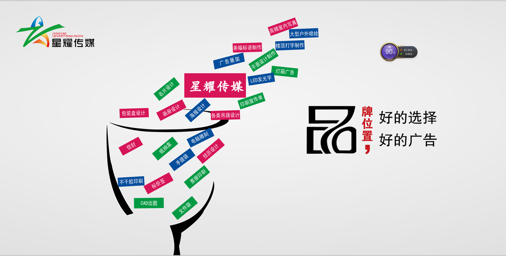 广告传媒宣传设计logo