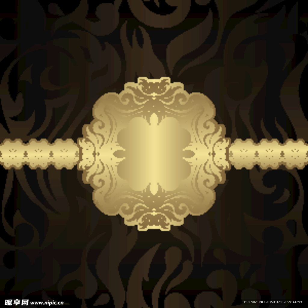 欧式花纹