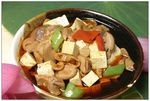 牛肠炖豆腐碗