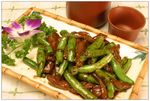 杭椒炒牛柳
