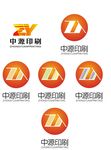 中源印刷概念标志
